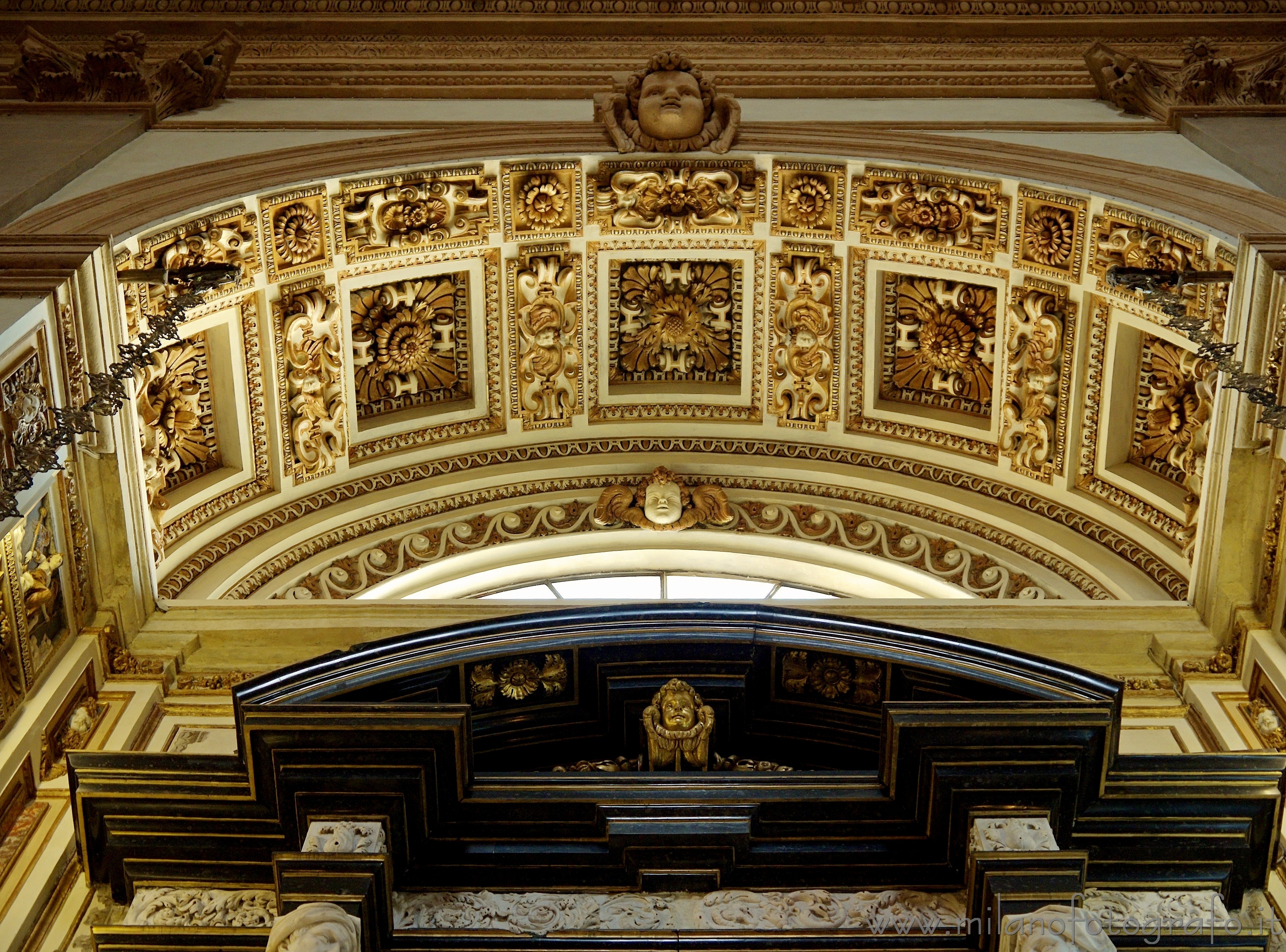 Milan (Italy) - Detail of San Fedele